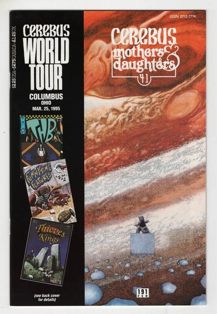 CEREBUS  #191   DAVE SIM   (AARDVARK-VANAHEIM)  VF  or  BETTER!!