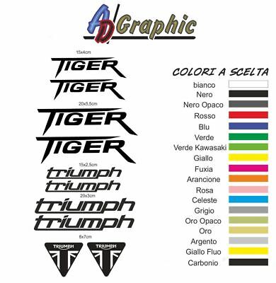 kit adesivi adesivo Stickers decal sticker compatibile con triumph tiger tipo1