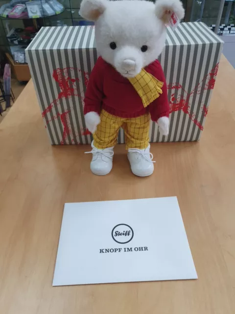 Steiff Bear - EAN 690587 100th Anniversary Rupert Bear Musical Limited Edition 2