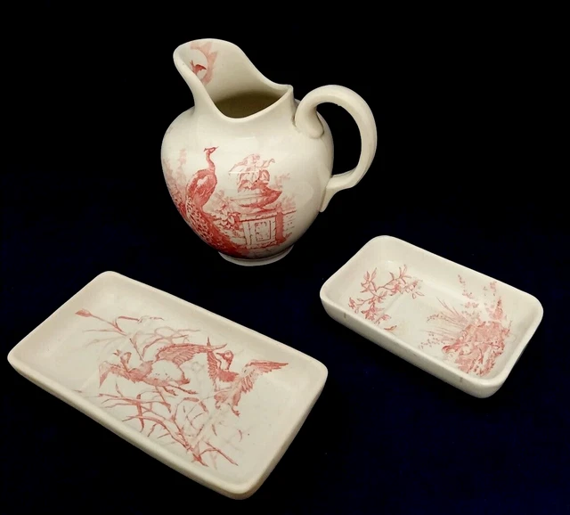 Petit Ensemble De Toilette Dinette Limoges – Poupée – Céramique