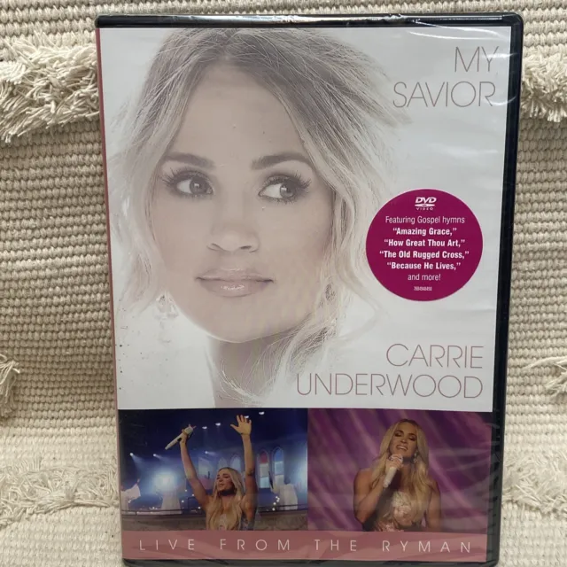 CARRIE UNDERWOOD - My Savior - Live From The Ryman DVD NEW/SEALED