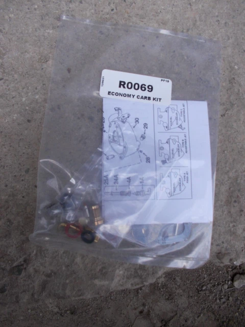 Alls Chalmers 175 D15 D17 WD45 AC Tractor Economy Carburetor Rebuild Kit R0069