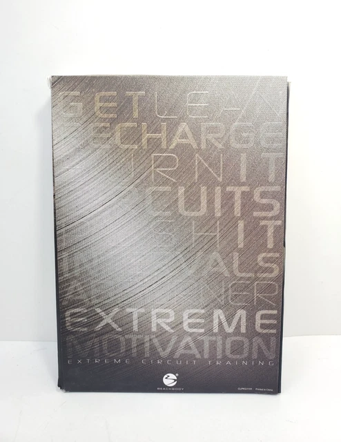 CHALEAN EXTREME EXTREME Circuit Training Disc DVD CD Box Set