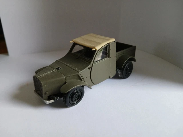 CITROEN 2CV NÂ°014 CYCLOPE PROTOTYPE 1942 NOREV 1:43 boite carton o
