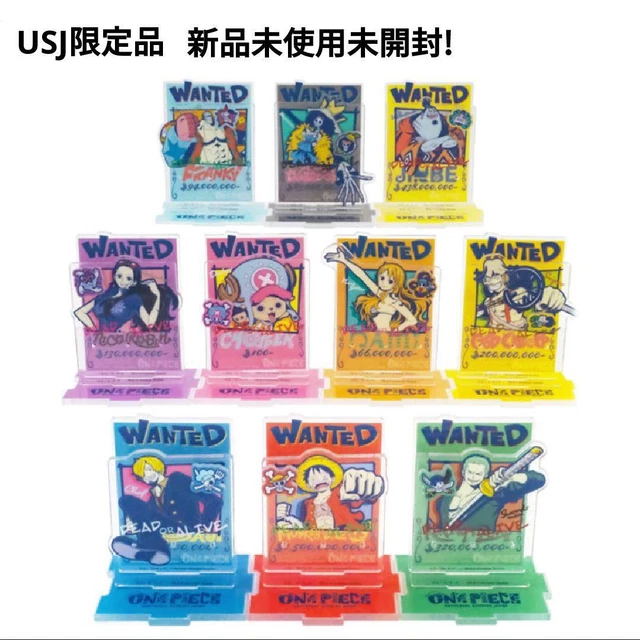 Usj One Piece Jewelry Acrylic Stand Earrings Complete Set
