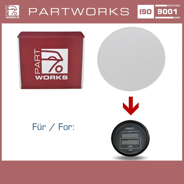 Tachoglas Traktormeter Für Fendt Favorit Rundinstrument Tacho 100Mm