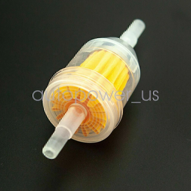 Complete Inboard Gas Engines Lawn Mower Fuel Line 10Pcs Lawn Mower 1/4" Inline Gas Fuel Filter For S298090 In Line Fuel Filter 1/4 General Motors Complete Inboard Gas Engines - Foto 10