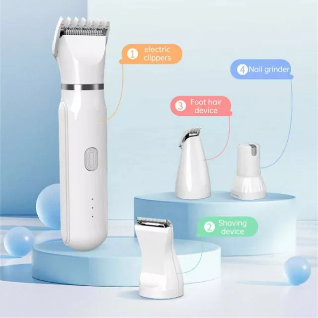 4 in 1 Pets Hair Shaver Pet Style Pro 4-Different Blades, Pets Grooming Set New 3