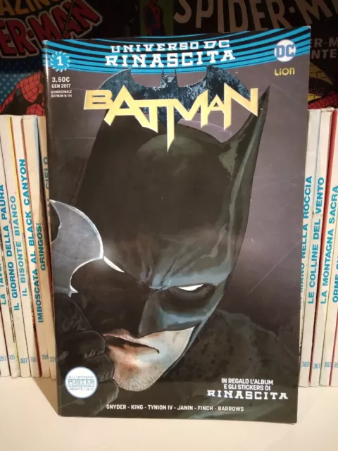 Universo DC: Rinascita - Batman 1 (114) - RW Edizioni 2017 (NO ALLEGATI)