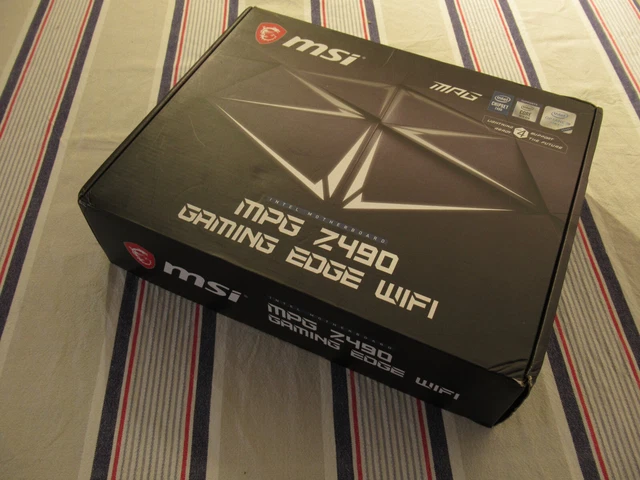 MSI MPG Z490 Gaming Plus - Placa Base Para Juegos (ATX, Intel Core De 10 Generación, Zócalo LGA 1200, DDR4, CF, Ranuras M.2 Duales, USB 3.2 Gen 2, LAN 2.5G, DP/HDMI, Luz