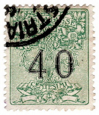 (I.B) Italy Revenue : Postal Order Stamp 40c (Segnatasse)