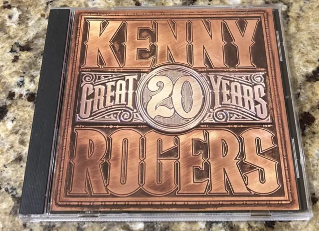 Kenny Rogers- 20 Great Years Cd. Reprise 9 26711-2