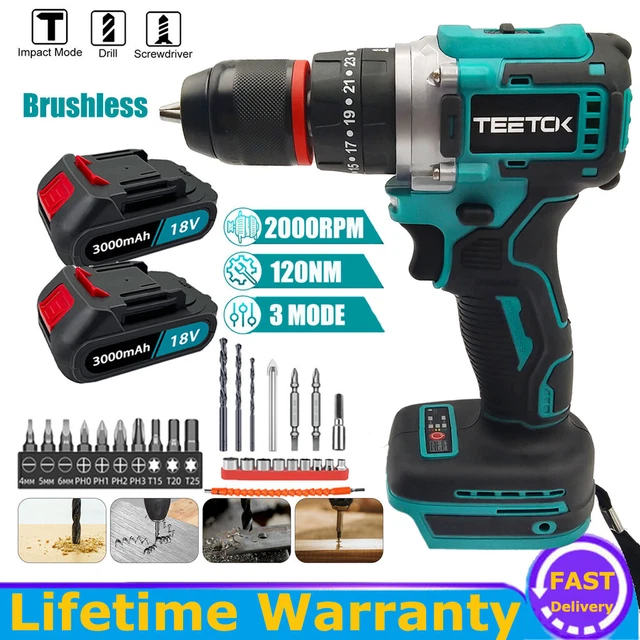 FOR MAKITA DHP484Z 18V LXT Cordless Brushless Combi Hammer Drill Driver