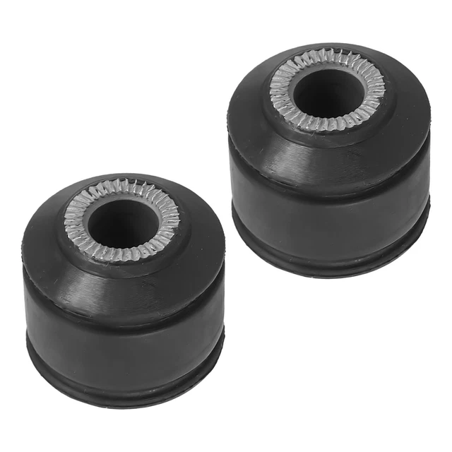 12 Pieds Antivibration Pour Enceintes - 40x10mm - Caoutchouc Antidérapant - Noir