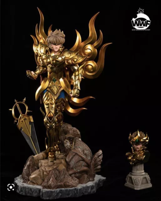 WWF Studio Saint Seiya - Aiolia Lion - 1/6 - no tsume FOC Studio - Comme Neuf