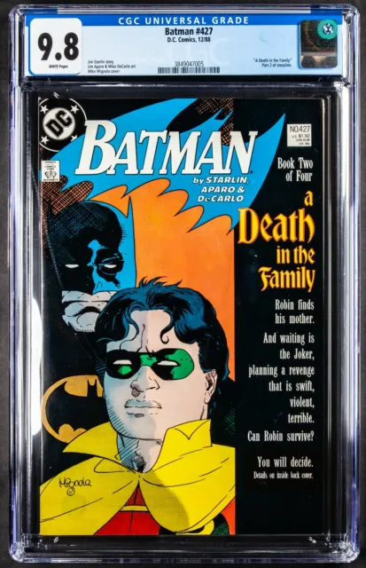 Batman #427 (DC Comics, 1988) CGC NM/Mint 9.8 White Pages
