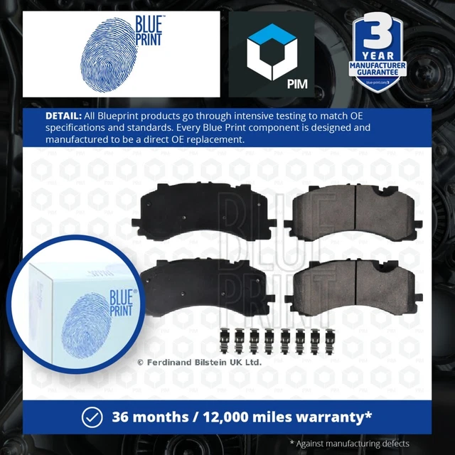 Brake Pads Set fits AUDI SQ8 4MN 4.0 Front 2020 on DCUE ADL 4M0698151AH Quality