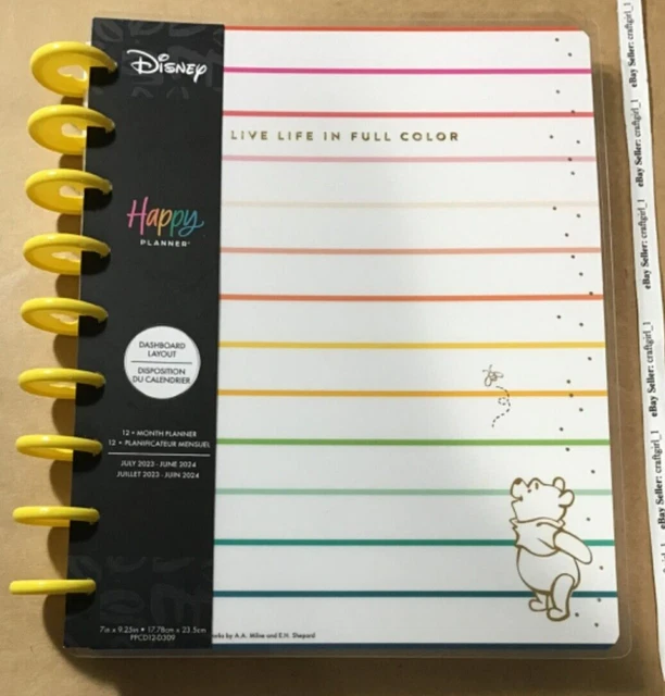 THE HAPPY PLANNER Disney Winnie the Pooh True to You Classic