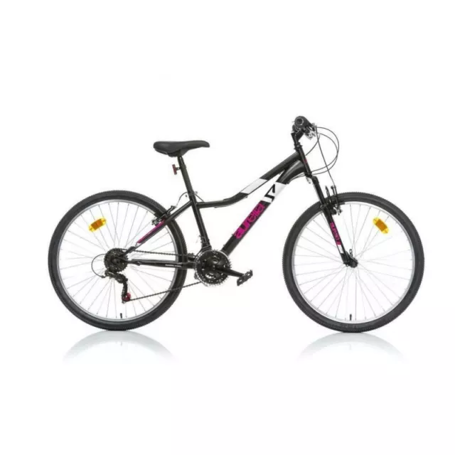 Bici Mountain Bike Donna Ruota 26" 426Ds Rosa Bianco Nero Multicolor