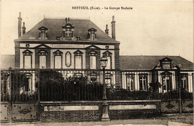 CPA BRETEUIL - Le Groupe Scolaire (392778)