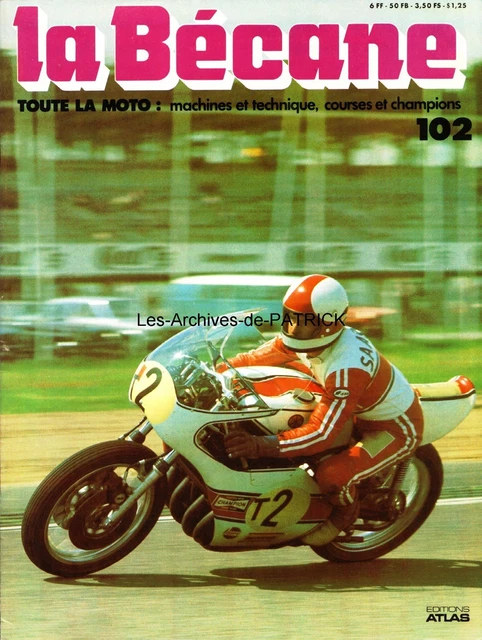 Auto Hebdo N°626 - Renault 25 V6 I & GP Pau 1988 F3000 Gérard Ducarouge