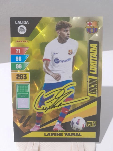 Lamine Yamal Rookie Sticker Panini La Liga Este 2023-2024 #19 – Carte à Collectionner