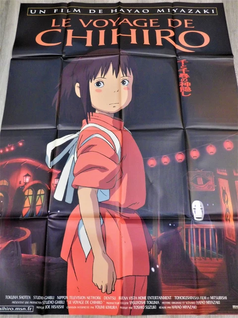 Poster A3 42x30cmLe Voyage De Chihiro Studio Ghibli Miyazaki Exclusif Concept Art