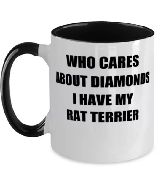Funny Rat Terrier Mug Coffee Cup Christmas Gift Idea For Dog Lover Mom Dad Doggy