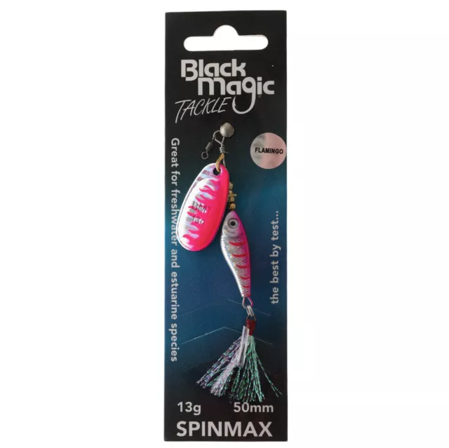 NEW BLACK MAGIC Spinmax 4.6g Spinner Lure By Anaconda $6.99
