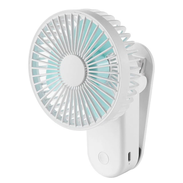 Air Conditioning Fan Clip Desk Fan USB Handheld Fan Rechargeable Fan Desktop