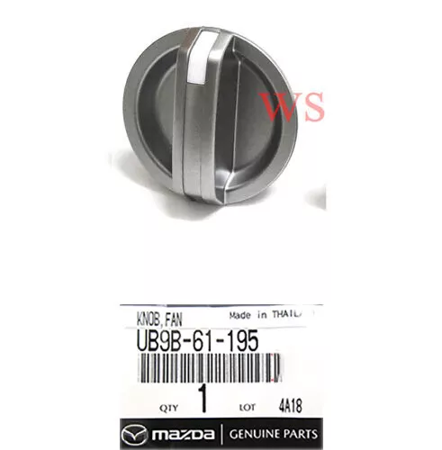 Genuine For Mazda BT-50 Ford Ranger Heater Fan Speed Control Knob 05 UB9B61195