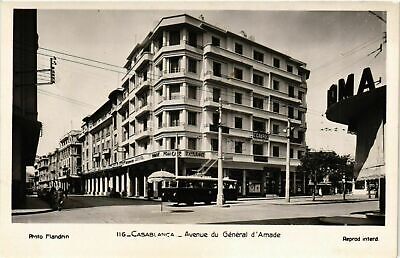 CPA AK Casablanca - Avenue du General d'Amade MAROC (963410)