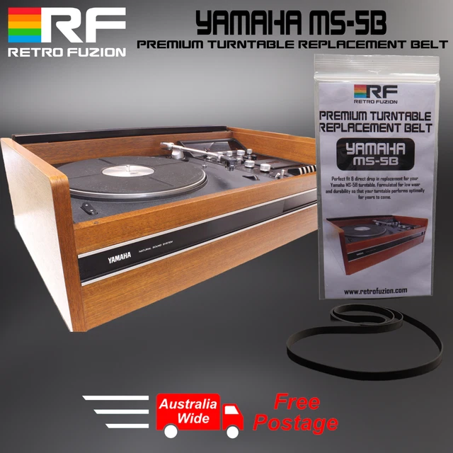 Façade Platine Disque Yamaha MS-2B Vintage 1970 - Face Avant Yamaha MS-2B