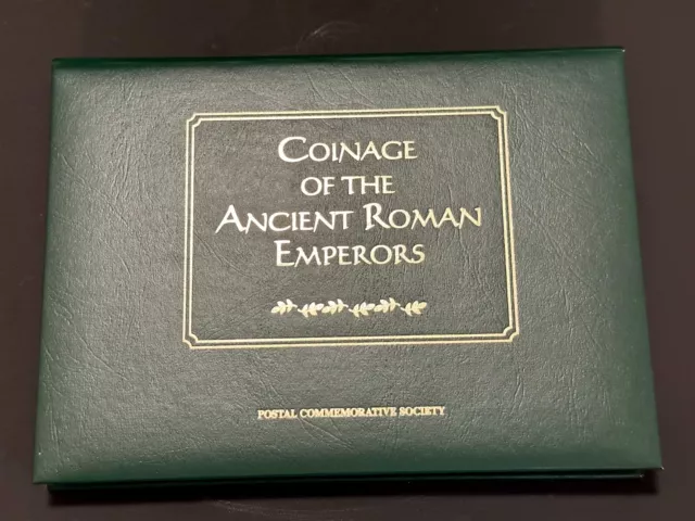 Coinage of the Ancient Roman Emperors By Postal Commemorative society 10 Coins