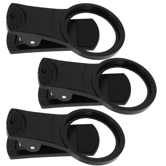 3 PCS Clip De Fil 37 Mm D'objectif Universel Pour Téléphone Portable Calibre