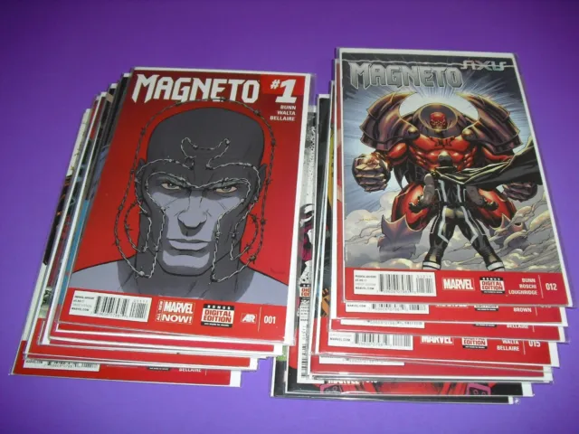 Magneto 1-21 (only missing issue #3) near complete set all NM from 2014! Marvel
