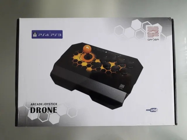 upassende oversætter Svane QANBA DRONE ARCADE Stick Fightstick PS3 PS4 PS5 PC £89.99 - PicClick UK