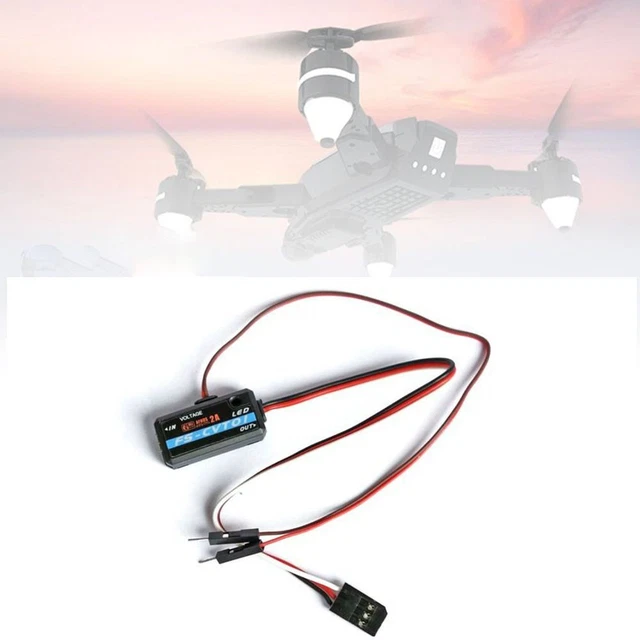 BLACK VOLTAGE SENSOR Telemetry Data Module for FLYSKY IA6B IA10 Radio ...
