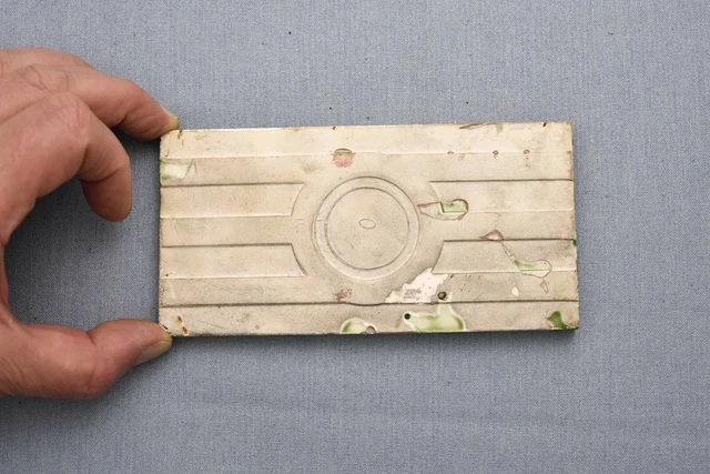 Antique Japanese Majolica Border Tile,   c.1920 5