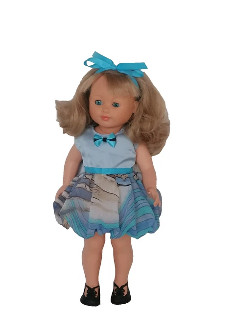 Poupée Majorette Cathie De Bella – 48 Cm, Vêtements D’Origine, TB État