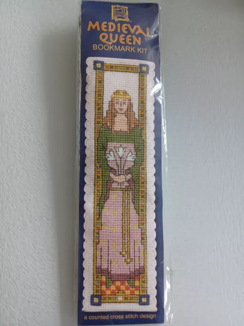 Textile Heritage Loch Ness Monster Counted Cross Stitch Bookmark Kit