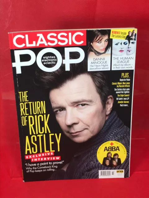 CLASSIC POP MAGAZINE issue 43 Rick Astley Depeche Mode Style Council ...