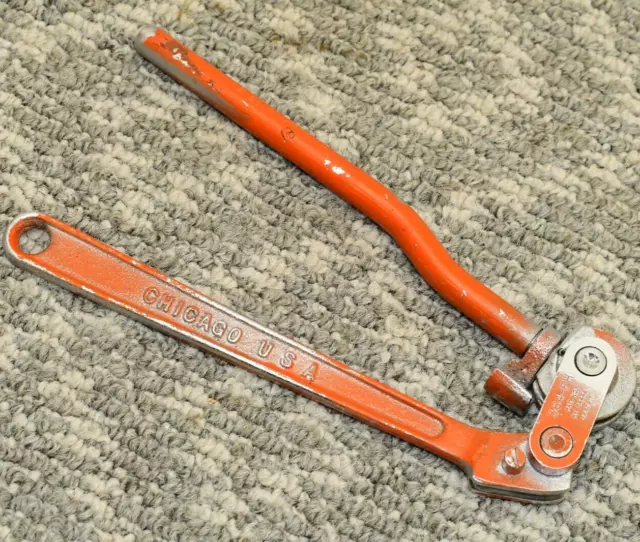 Vintage Imperial Eastman 1/4" OD Tubing Hand Pipe Bender 9/16" Radius 364-FH USA