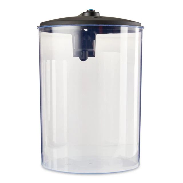 Fish Tank Hood 3-Gallon Plastic Aquarium with LED Light and Power Filter Home US 2