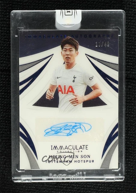 2021 Panini Immaculate  Soccer ソン　フンミン Heung-Min Son 2021 Panini Immaculate Signature Moves Auto