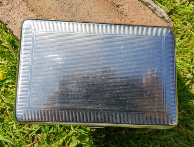 emubrite cigarette case VINTAGE CIGARETTE CASE