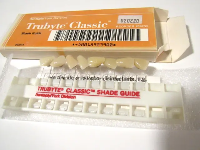 Dentsply Trubyte Classic Shade Guide
