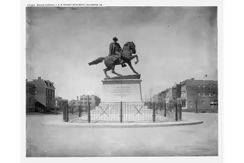 Major-General Jeb Stuart Monument,sculptures,statues,Richmond,Virginia,VA,c1910