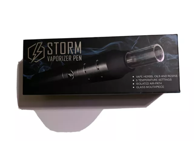 vaporizzatore a penna Storm Per Erbe, Oli E Resine Usato Solo Una Volta