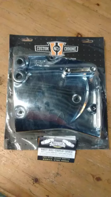 Chrom Kettenrad Riemenscheibenabdeckung Harley-Davidson Sportster 1982-1990 883/1200cc